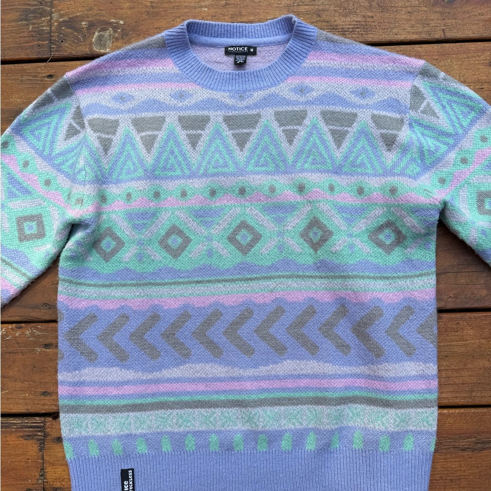 Notice the Reckless Aurora Sweater - Picture 4 of 5